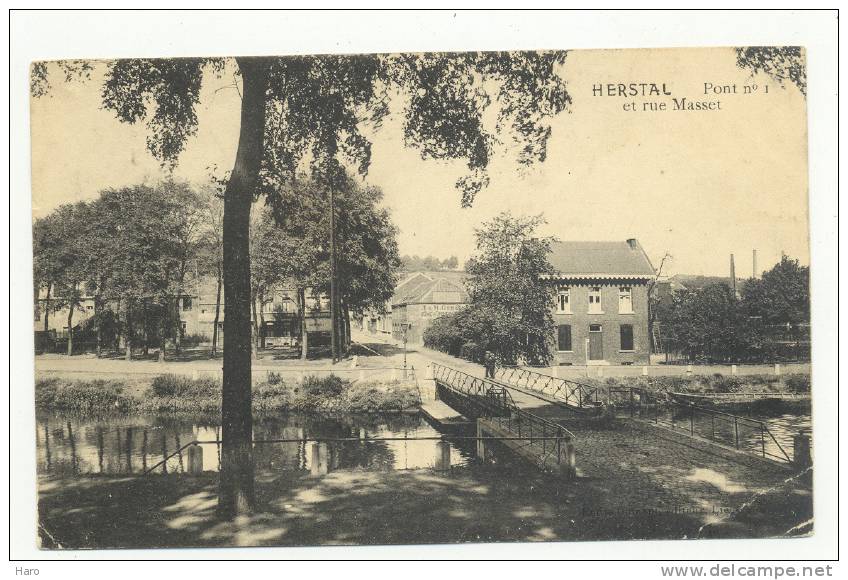 HERSTAL (Liège) Pont N°1 Et Rue Masset  (y150)sf48 - Herstal