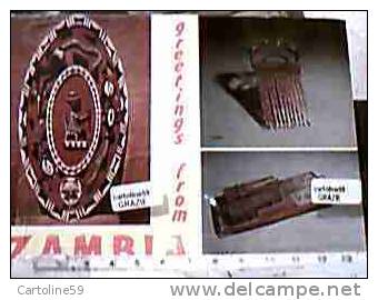 ZAMBIA  OGGEWTTI SCUDO SHIELD  PETTINE E PIANO  THUMB N1975 DG8105 - Sambia