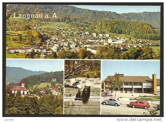 Langnau Am Albis Kirche Bärengraben Gemeindehaus 1971 - Langnau Am Albis 