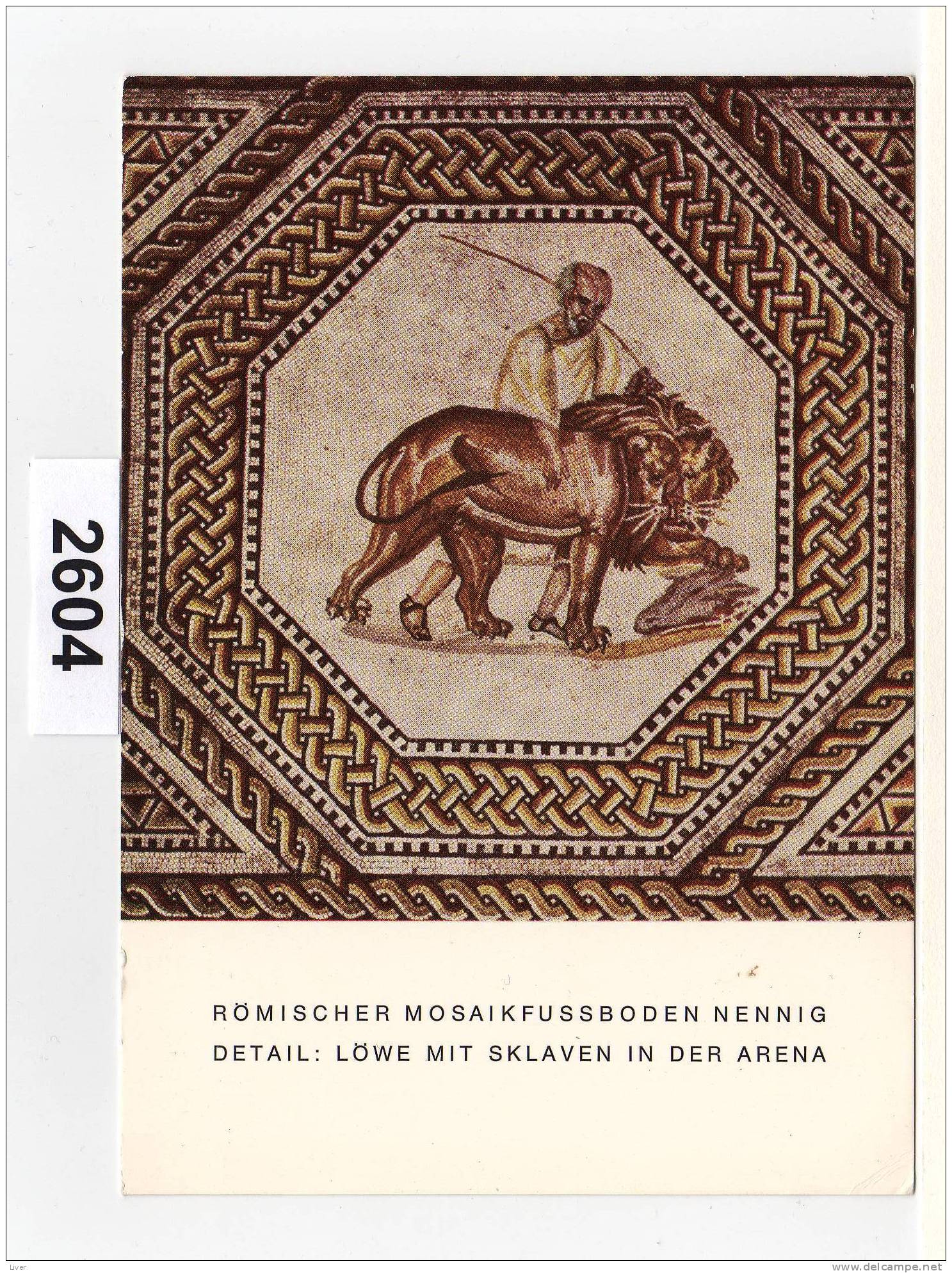 Romischer Mosaikfussbodennennig - Kreis Merzig-Wadern
