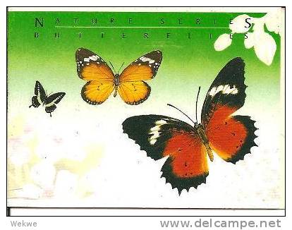 Sin 1993/SINGAPUR -Schönes Markenheftchen Von 1993,  ($ 2,00) Schmetterlinge (mariposa, Butterflies, Papilion Booklet) O - Singapur (1959-...)