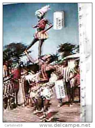 AFRIQUE  CONGO BRAZZAVILLE  DANCER  ACROBATIC  DANZATORI  DANZE ACROBATI   V1977 DG8114 - Brazzaville