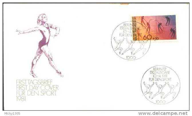 Germany / Berlin - Mi-Nr 645 FDC (y687)- - 1981-1990