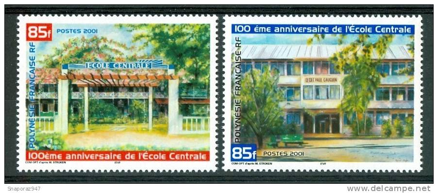 2001 Polinesia Yvert 631/32 MNH** P100- - Neufs