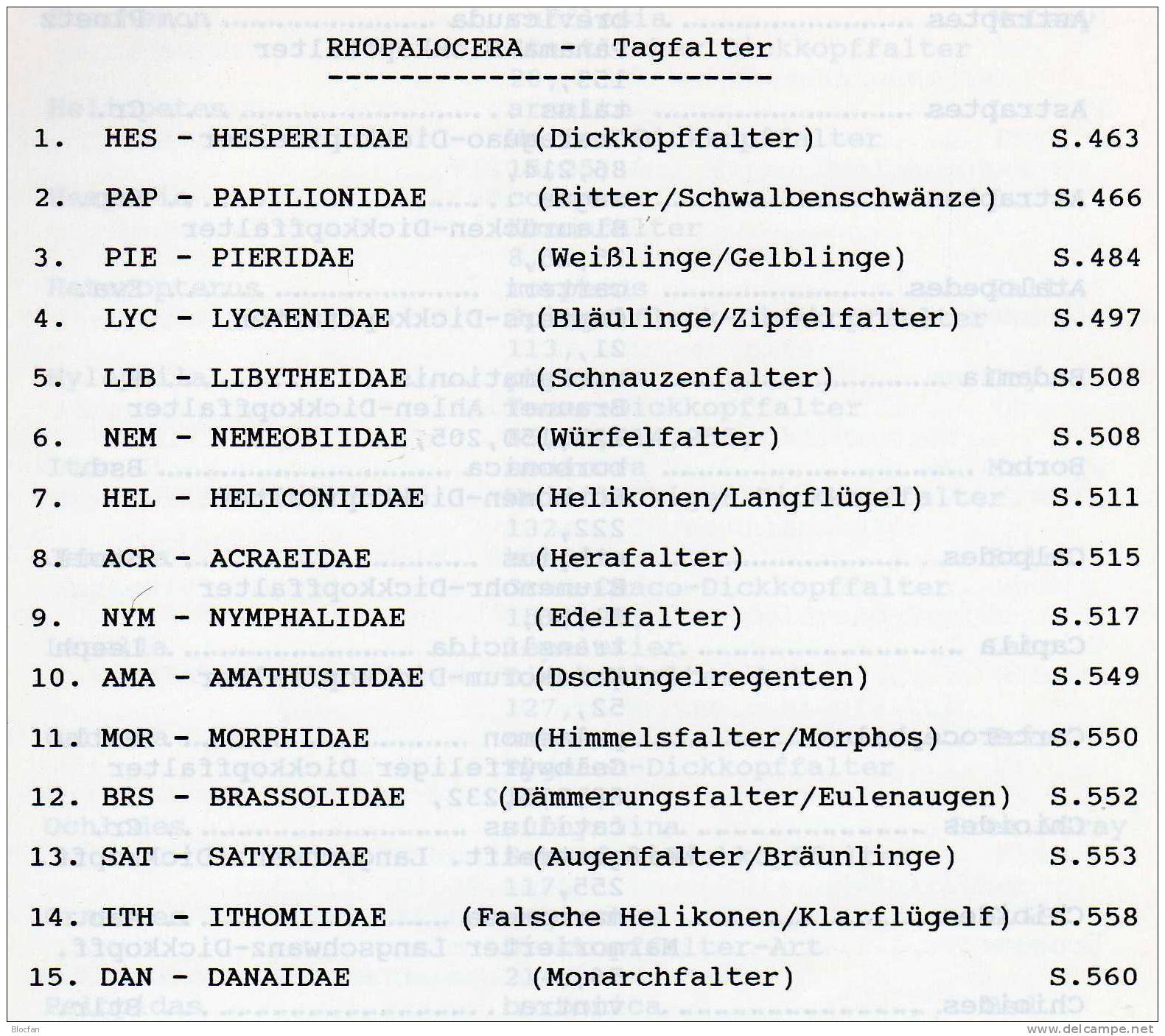 Schmetterling Katalog 1996 Antiquarisch 20€ Briefmarken Teil I : A Bis M Name Such-Register Catalogue Of The World - Papillons