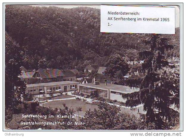 0018bs: AK Senftenberg, Niederösterreich, Gelaufen 1965 - Krems An Der Donau