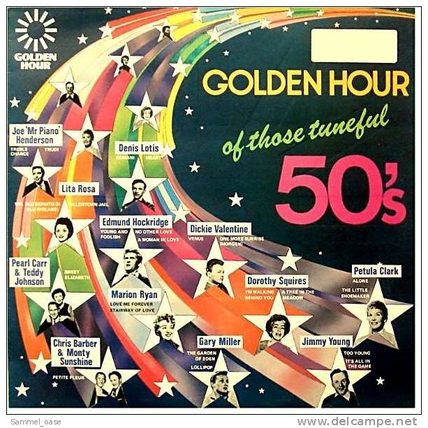 LP  Golden Hour  - Of Those Tuneful 50's  -  Von Golden Hour  -  GH 544 - Von Ca.1975 - Sonstige - Englische Musik