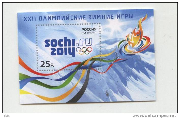 Mint S/S Rusiia 2011 Olympics Games Sochi 2014 - Invierno 2014: Sotchi