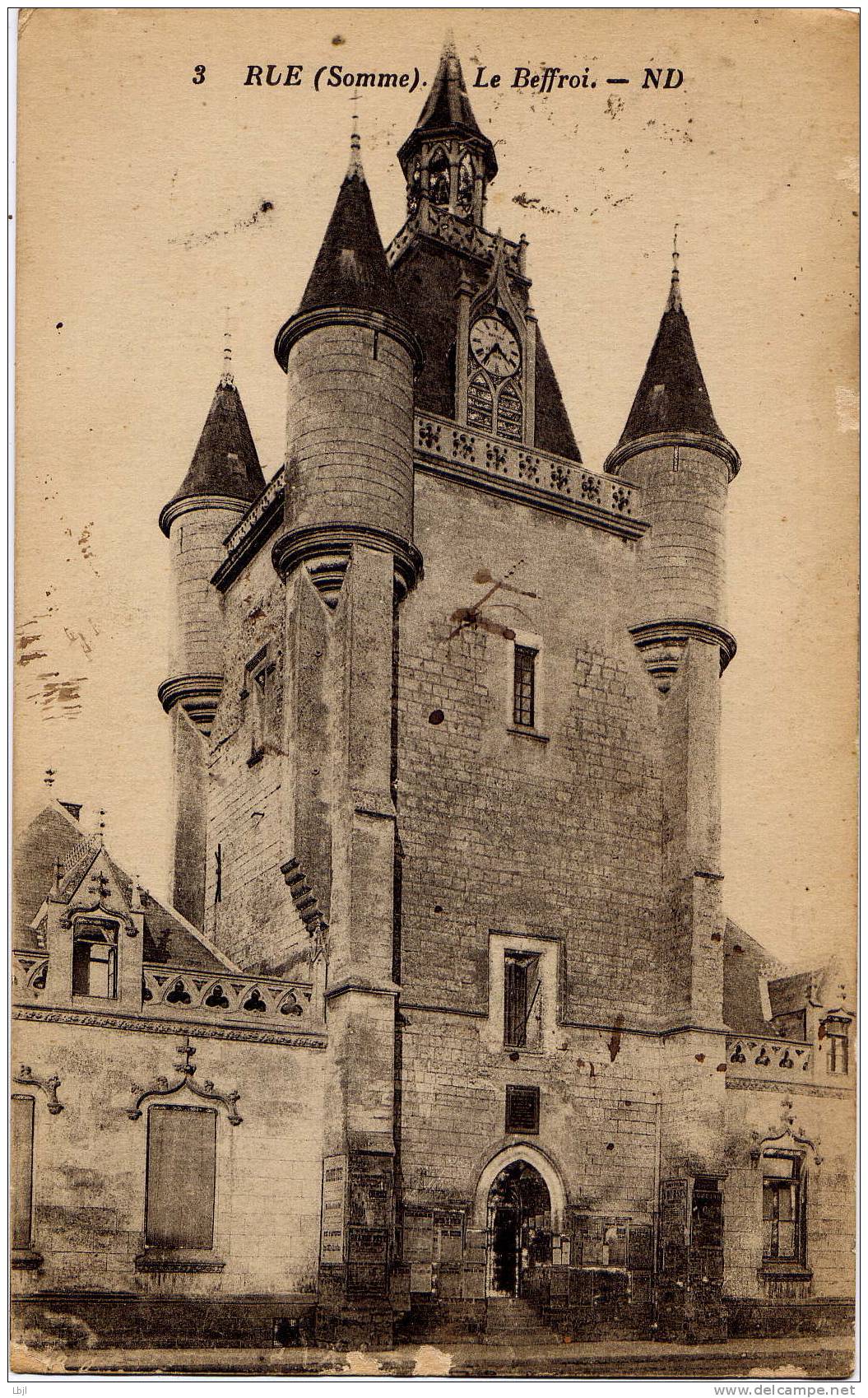 RUE , Le Beffroi ; 1932 - Rue