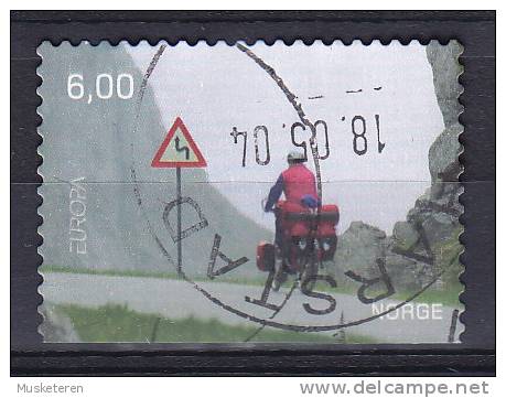 Norway 2004 Mi. 1499 Du   6.00 Kr Europa CEPT Ferien Radfahren Auf Den Lofoten Bicycling Velo - Used Stamps