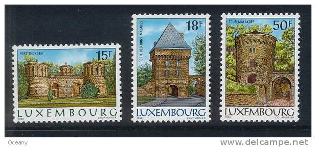 Luxembourg - Fortifications 1103/1105 ** - Neufs