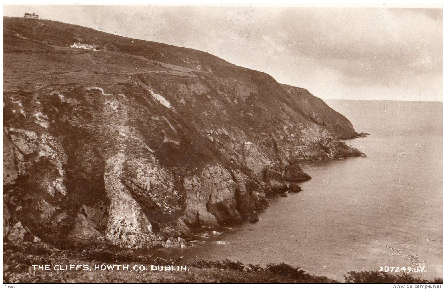 18347    Irlanda,  The  Cliffs,  Howth,  Co.  Dublin,  VG  1938 - Dublin