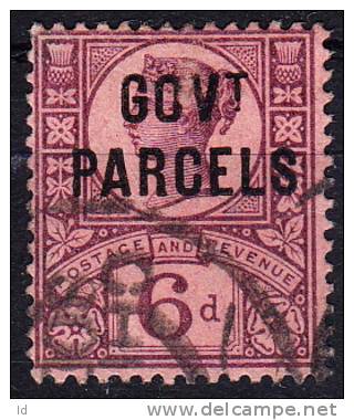 Gvt PARCELS 6d - SG#O66 USED - Y&T #32 - Servizio