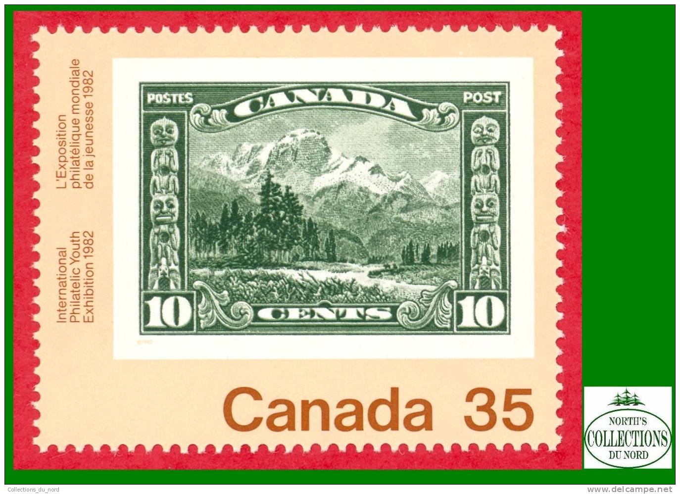 Canada,  Mount Hurd - # 912 - Scott - Unitrade - Mint / Mont Hurd - Neufs