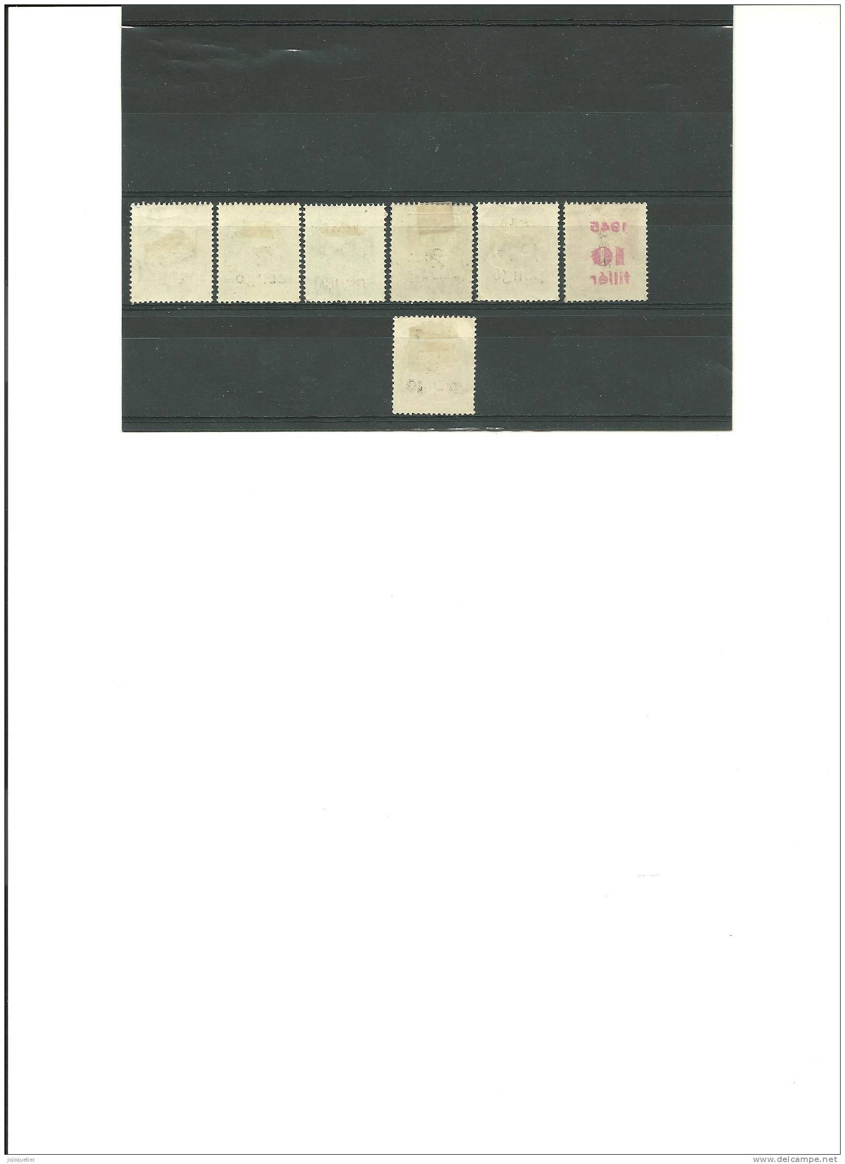Timbres De Hongrie Neuf Avec Trace De Charniére1943 - Unused Stamps