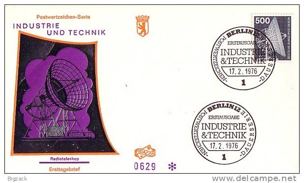 Berlin Brief EF Minr.507 SST Berlin 17.2.76 FDC - Covers & Documents