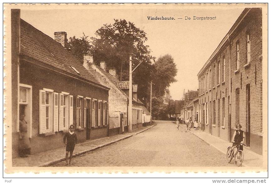 Vinderhoute : De Dorpstraat - Lovendegem