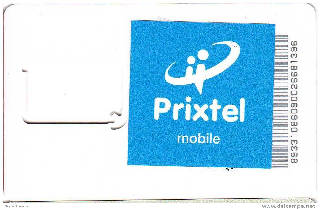 Carte Prixtel Mobile Sans Puce De SIM - Non Classificati