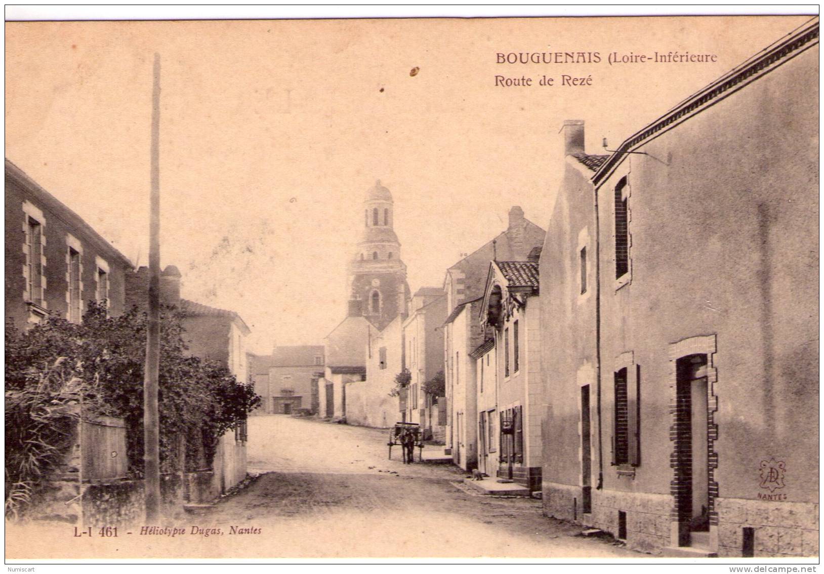 Bouguenais..la Route De Rezé..attelage - Bouguenais