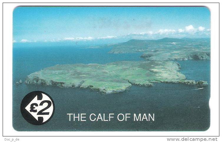 Isle Of Man - Manx Telecom - The Calf Of Man -  2 Pound`s - Man (Ile De)