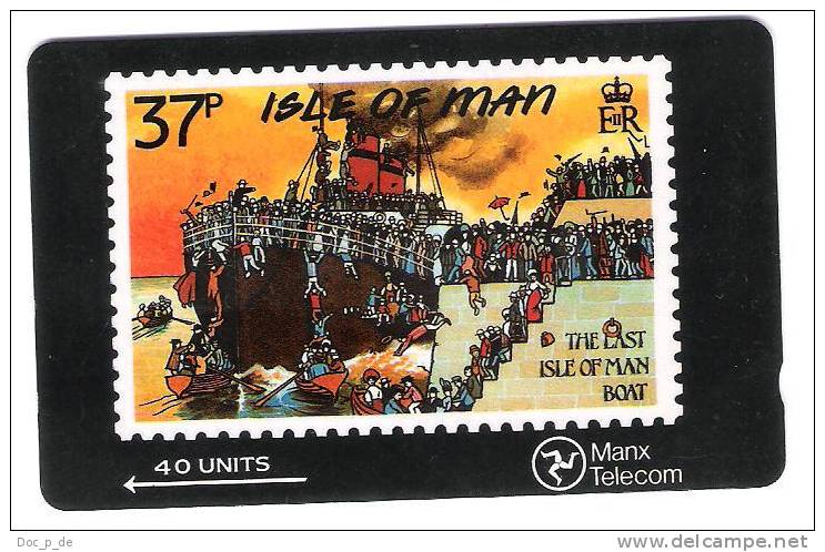 Isle Of Man - Manx Telecom - Stamp - Briefmarke - Man (Isle Of)