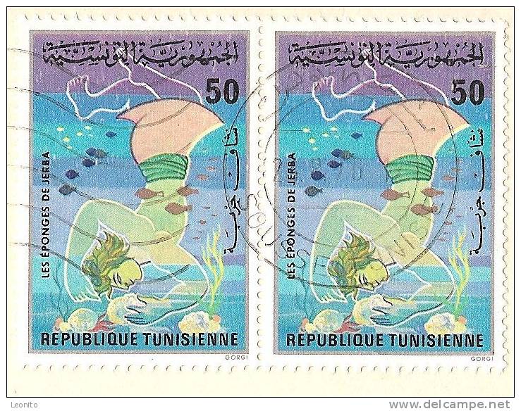 Sud Tunisien Troupeau De Chameaux Tunisienne 1976 - Tunisie