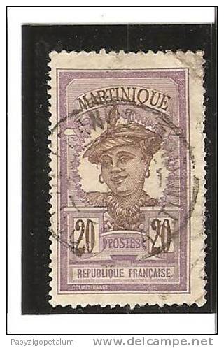 MARTINIQUAISE  Valeur En Brun  N° 67 Oblitéré - Used Stamps