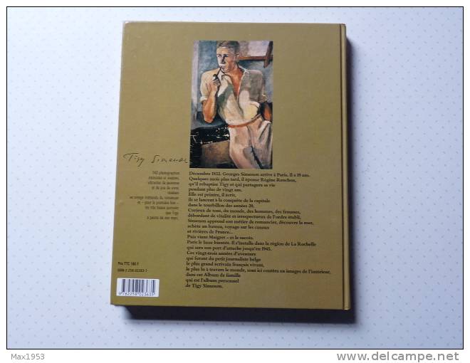 SIMENON Album De Famille - Les Années Tigy Présentées Par P. Et Ph. Chastenet - Presses De La Cité, 1988 - Simenon