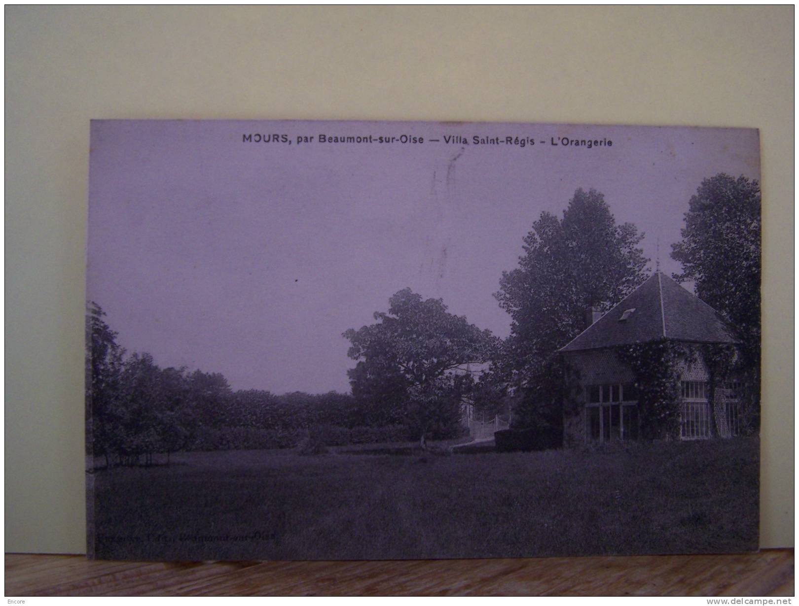 MOURS (VAL D´OISE) VILLA SAINT-REGIS. L´ORANGERIE. - Mours