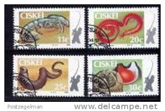 CISKEI 1984 CTO Stamp(s)  Fish Bait 57-60 #3331 - Fishes