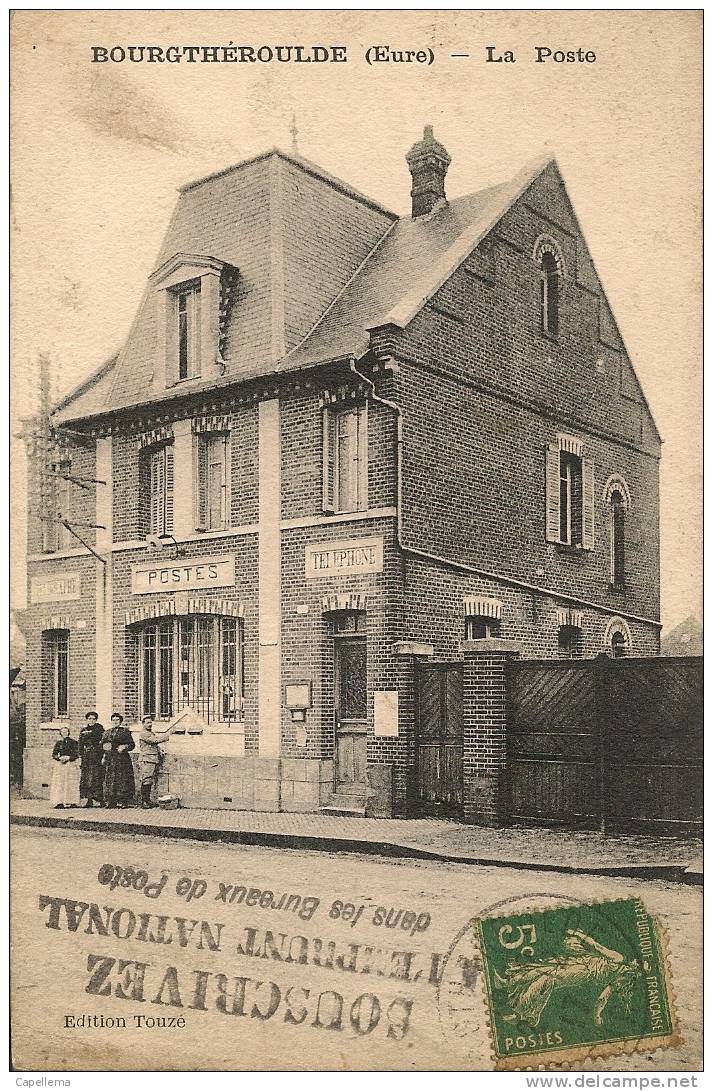 BOURGTHEROULDE - LA POSTE - Bourgtheroulde