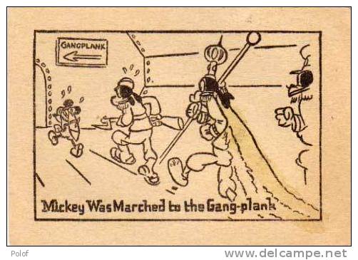 1 Image Recto - 1 Image Verso - Scenes De MICKEY - Cartes A Jouer  (28071) - Walt Disney