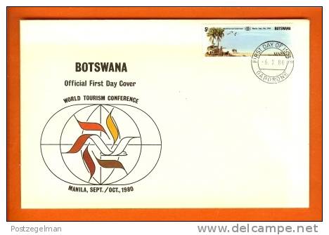 BOTSWANA 1980 Mint FDC Tourisme Conference 257 - Other & Unclassified