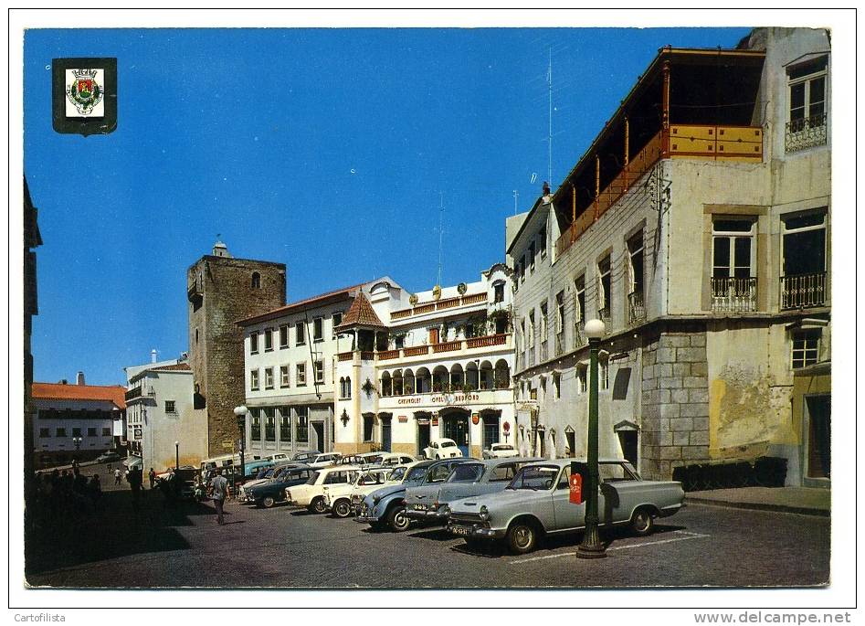 ELVAS - Rua Da Cadeia - Carros - Cars - Voitures - Portalegre