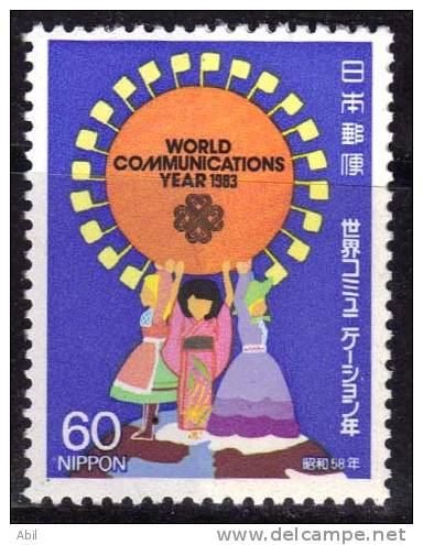 Japon 1983 N°Y.T. ;  1466** - Neufs