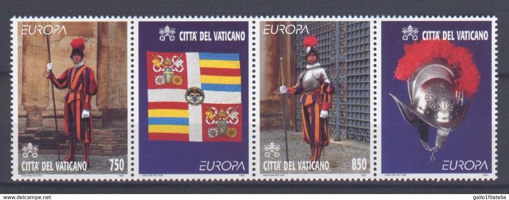 1997 - EUROPA CEPT - VATICANO. MNH - 1997