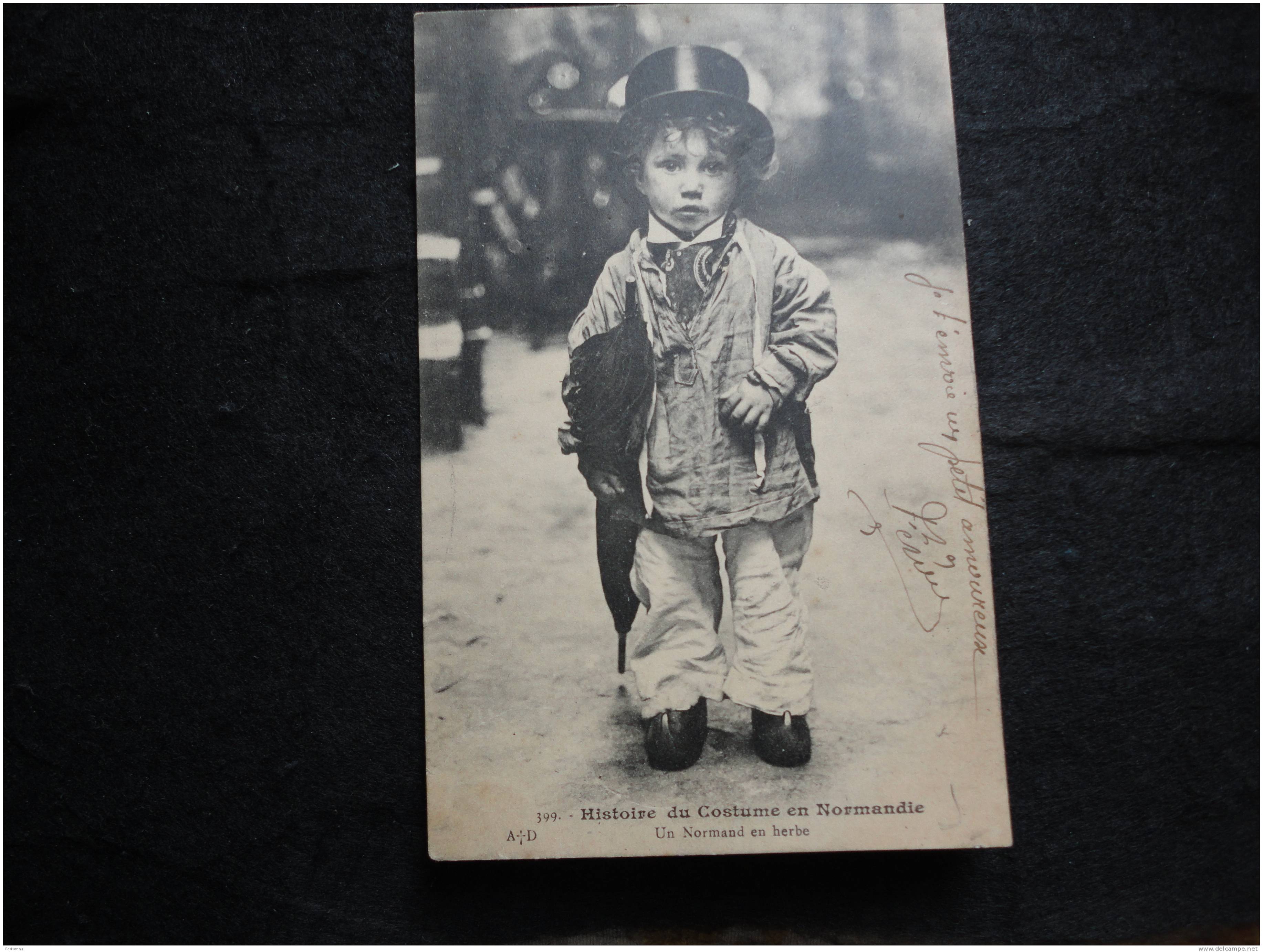 Histoire Du Costume En Normandie: Un Normand En Herbe. Enfant .2 Scans. - Sonstige