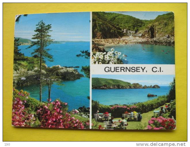 GUERNSEY C.I.;SIGN: STAMP(S) INVALID 14 P TO PAY - Guernsey