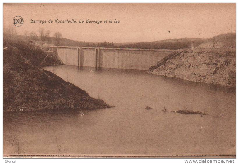 Waimes Weismes Barrage Et Lac Robertville - Waimes - Weismes