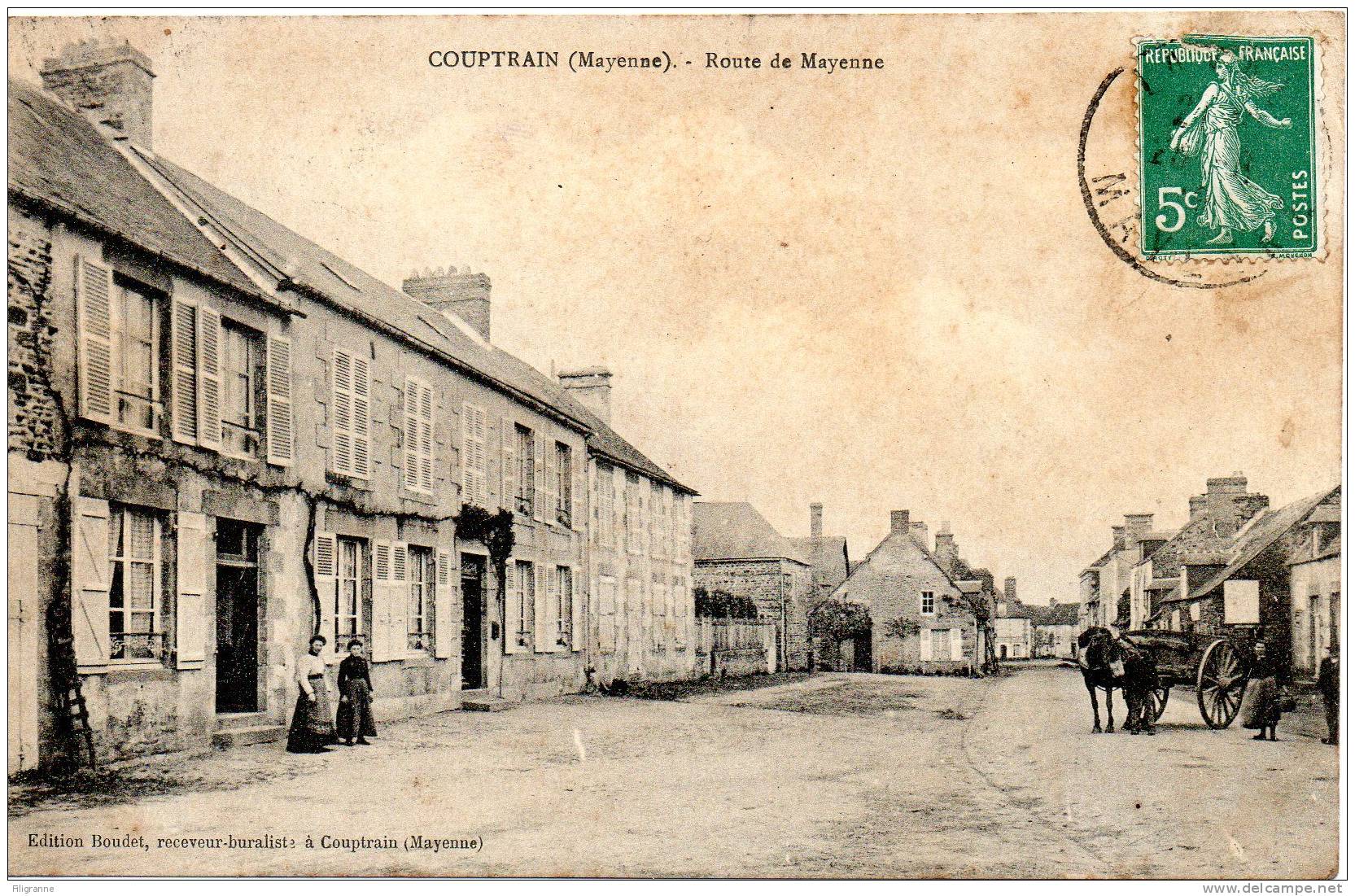 Route De Mayenne - Couptrain