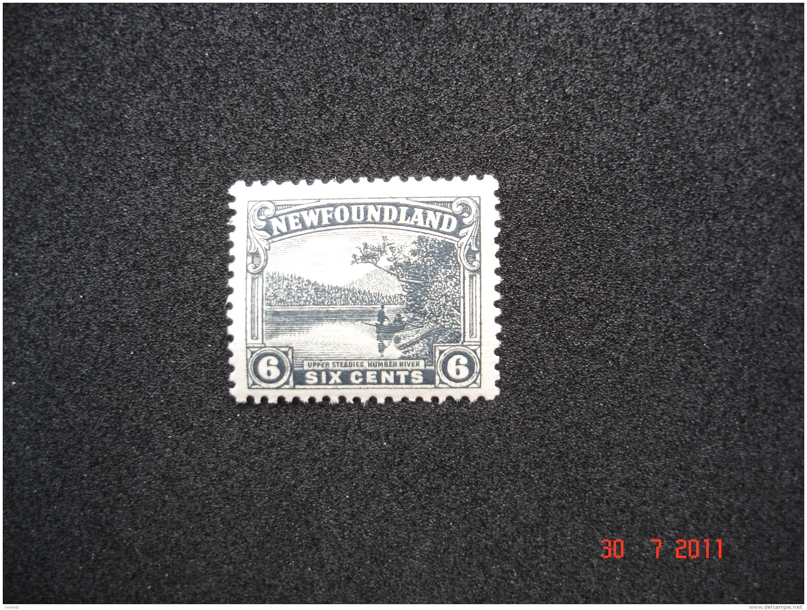 Newfoundland 1923 6c Slate SG 154  MH - 1908-1947