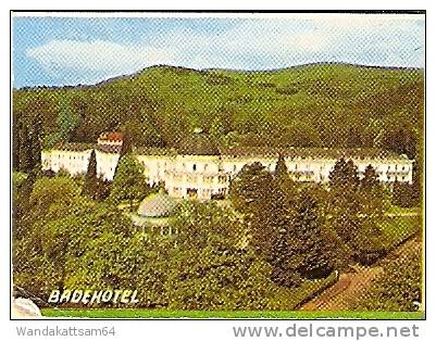 AK 124 BAD WILDUNGEN Mehrbild 6 Bilder mit Gedicht und Rose WANDELHALLE SCHLOß FRIEDRICHSTEIN AM KURMITTELHAUS BADEHOTEL