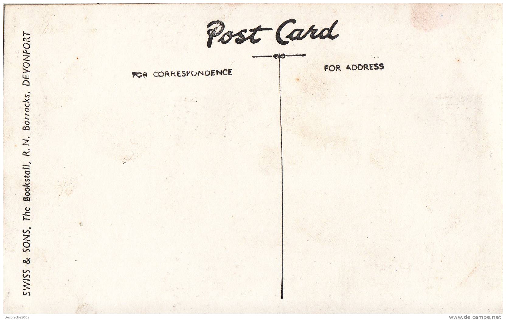 B27567 The Royal Naval Barracks Devonport Not Used Perfect Shape - Other & Unclassified