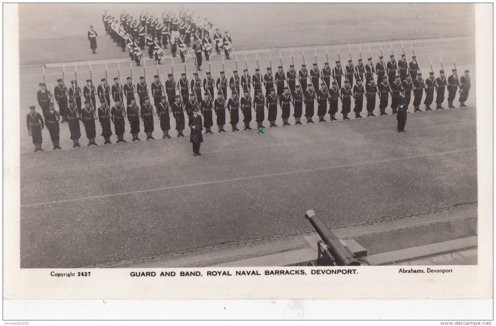 B27569 Guard And Band Roayl Naval Barracks Devonport  Used Perfect Shape - Andere & Zonder Classificatie