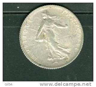 1 Franc Argent 1917   - Laura1405 - Autres & Non Classés