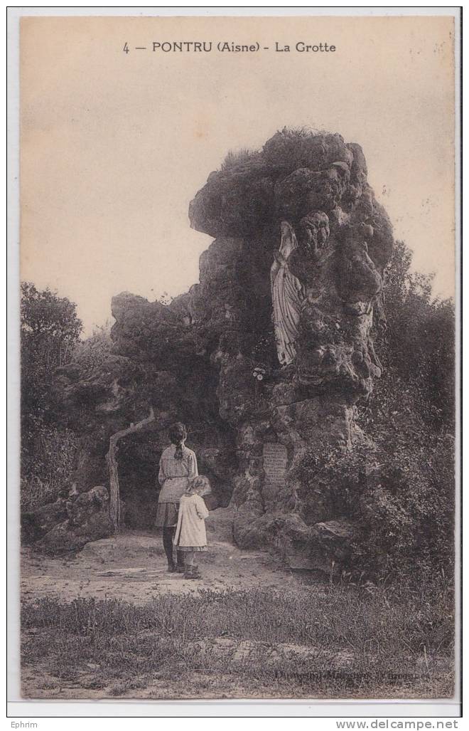 PONTRU (Aisne) - La Grotte - Sonstige & Ohne Zuordnung