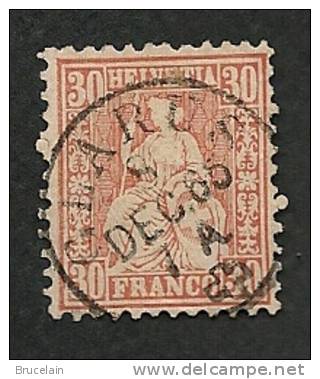 SUISSE -   N°  38 - O - Used Stamps