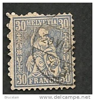 SUISSE -   N°  46 - O -  Cote 9  € - Used Stamps