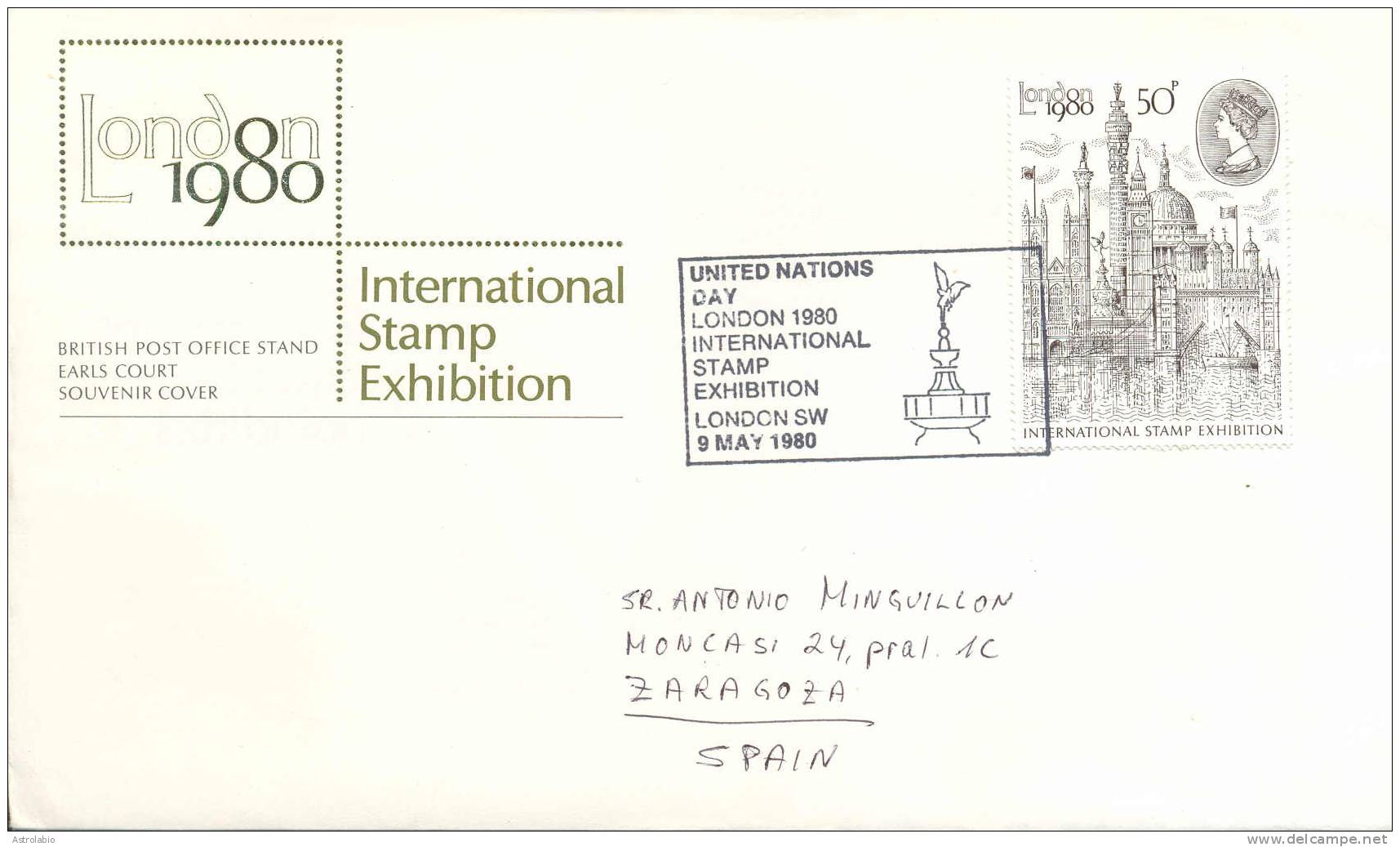 Grande-Bretagne FDC 1980 " Big-Ben "  Yvert 931 - Horlogerie