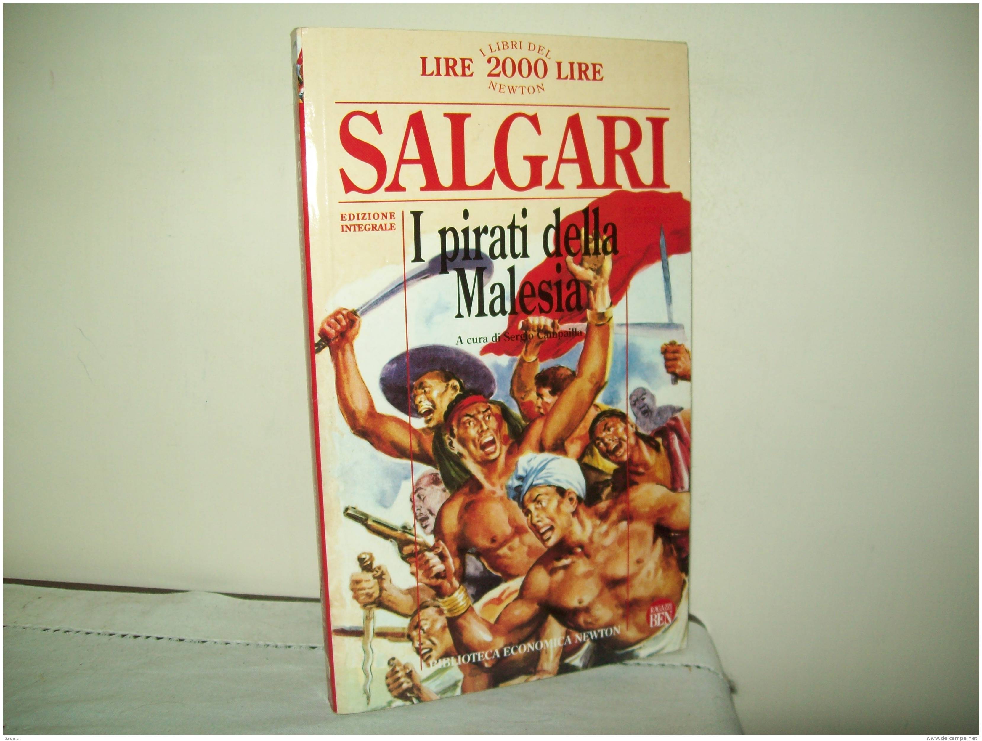 I Pirati Della Malesia (Ed. Newton 1994)  Di Emilio Salgari - Science Fiction Et Fantaisie